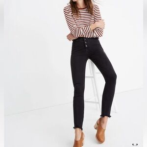 Madewell petite 10” high rise skinny jean
